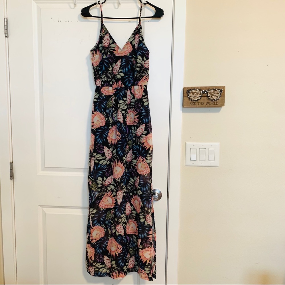 H&M Divided Floral Maxi Dress